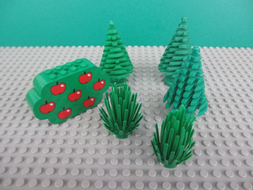 Lego bäume büsche - 6,