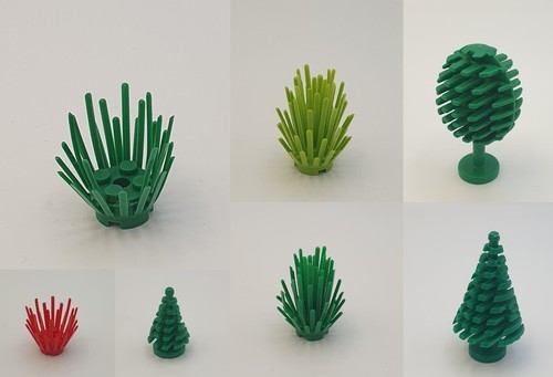 Lego bäume - 1x,