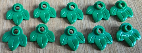 Lego 10x pflanze blätter - 10x,